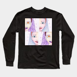 Two Faced Long Sleeve T-Shirt